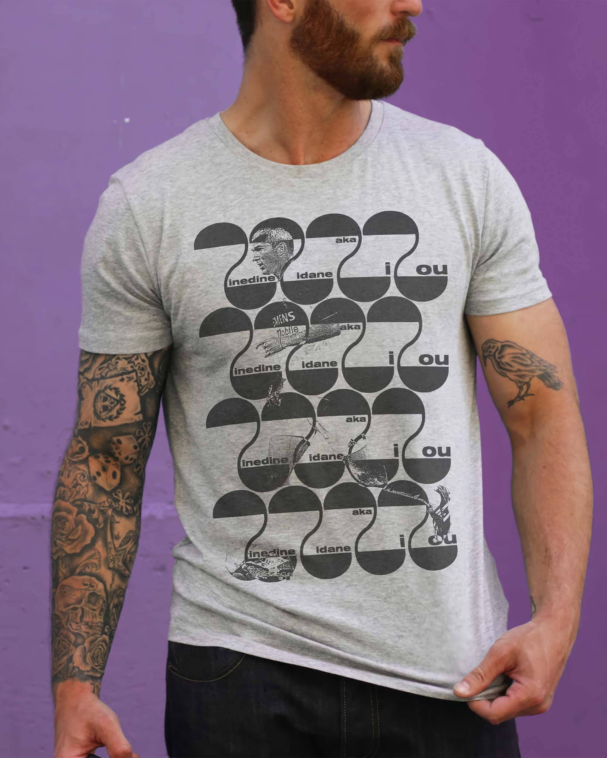 T-shirt Zizou de couleur Blanc par Sucker For Soccer