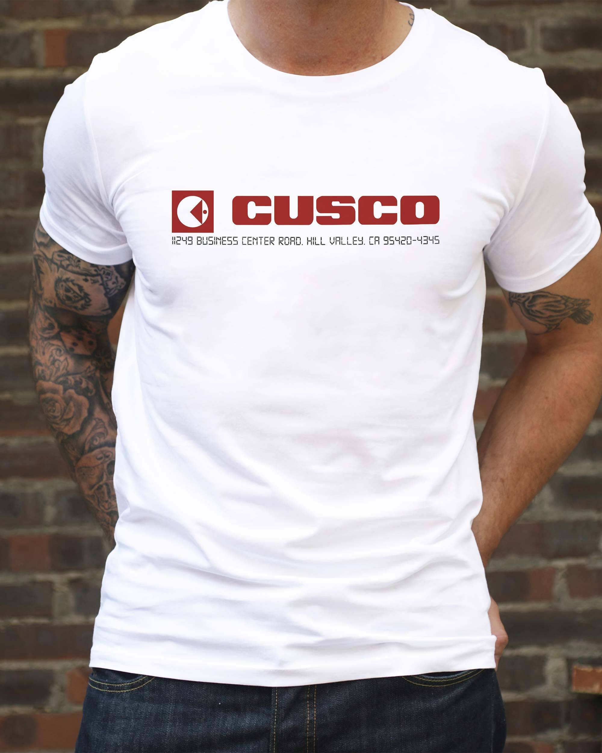 T-shirt Cusco System de couleur Blanc