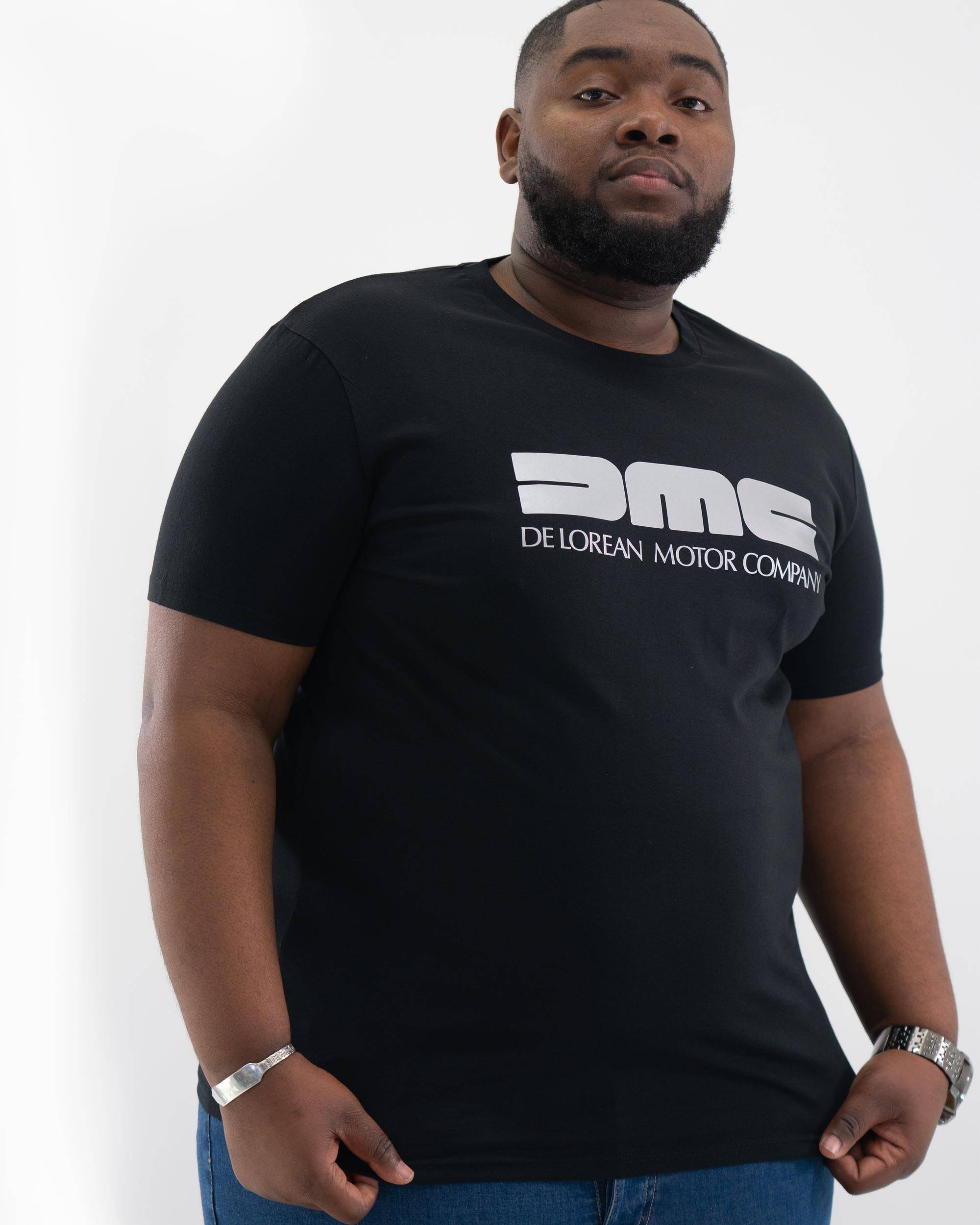 T-shirt DeLorean Motor Company de couleur Blanc