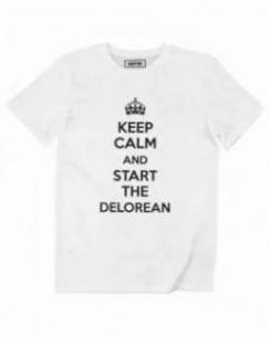 T-shirt Keep Calm DeLorean Grafitee