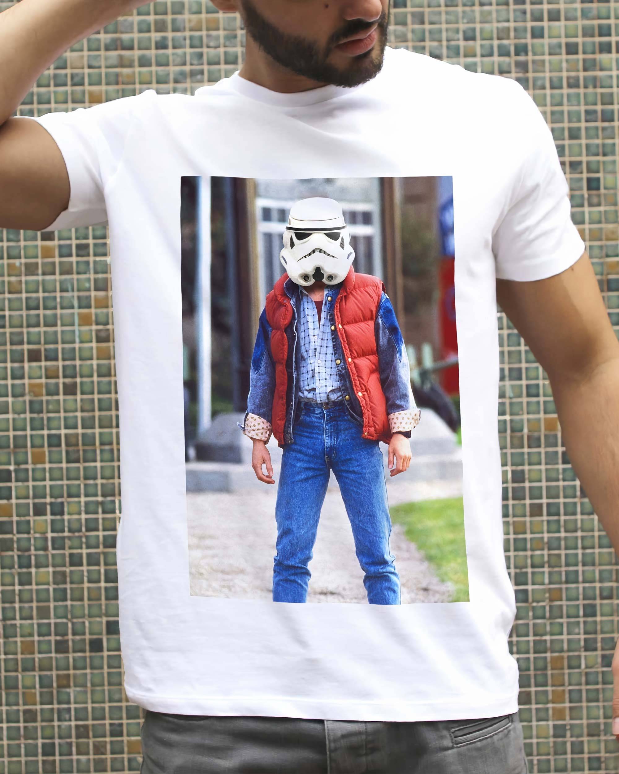 T-shirt Marty Stormtrooper de couleur Blanc