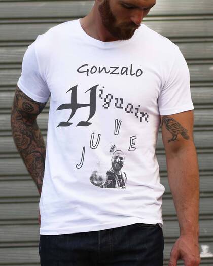 T-shirt Higuain Grafitee