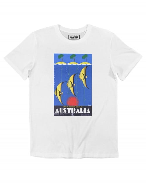 T-shirt Australia Fish Grafitee