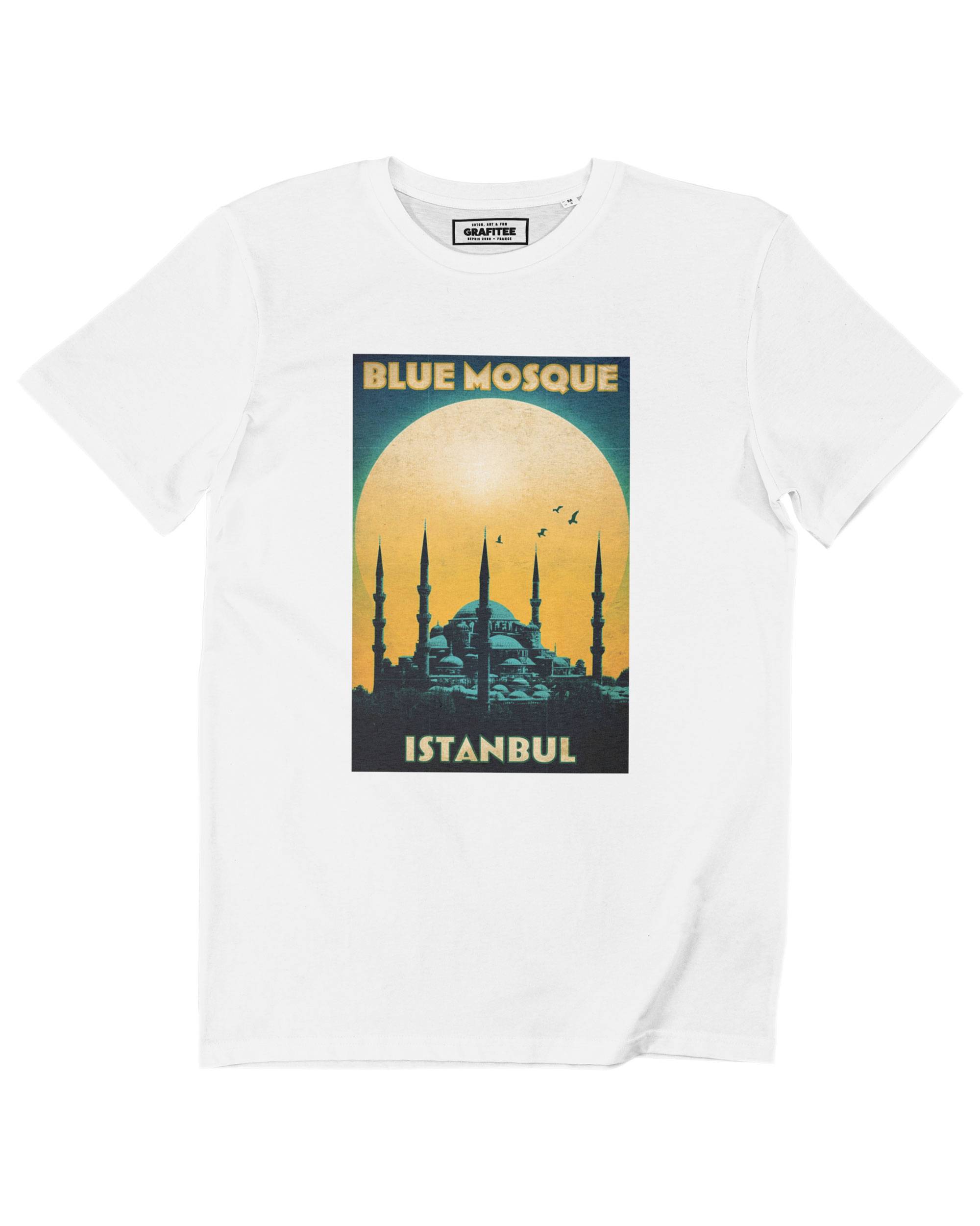 T-shirt Mosquée Bleue Grafitee