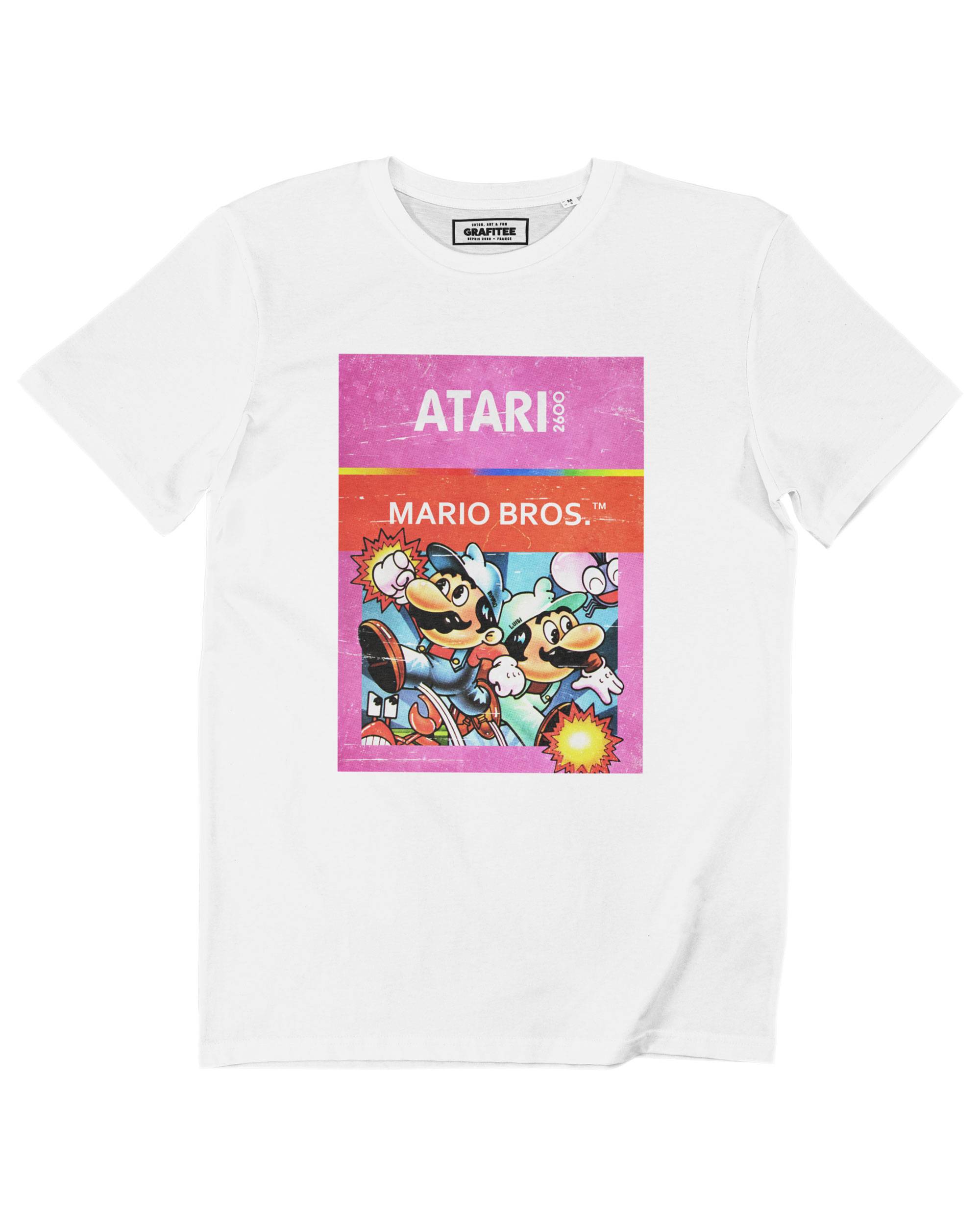 T-shirt Mario Bros Atari Grafitee