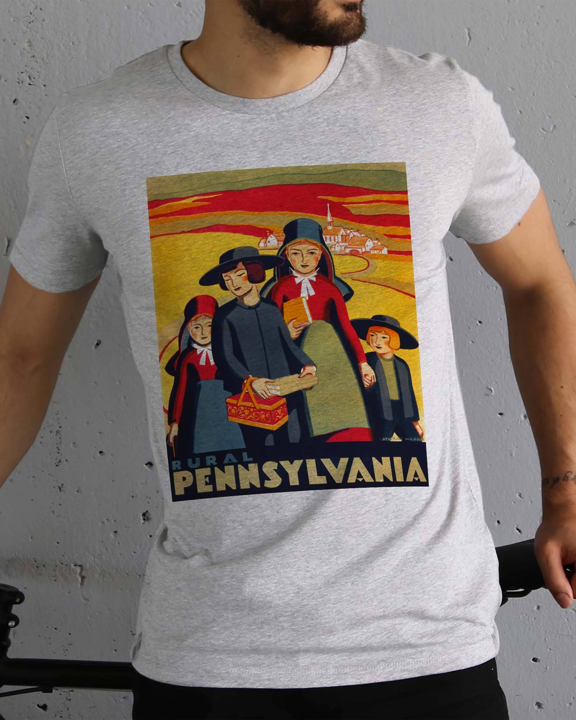 T-shirt Pennsylvania Grafitee
