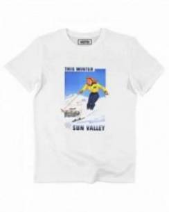 T-shirt Sun Valley Ski Grafitee
