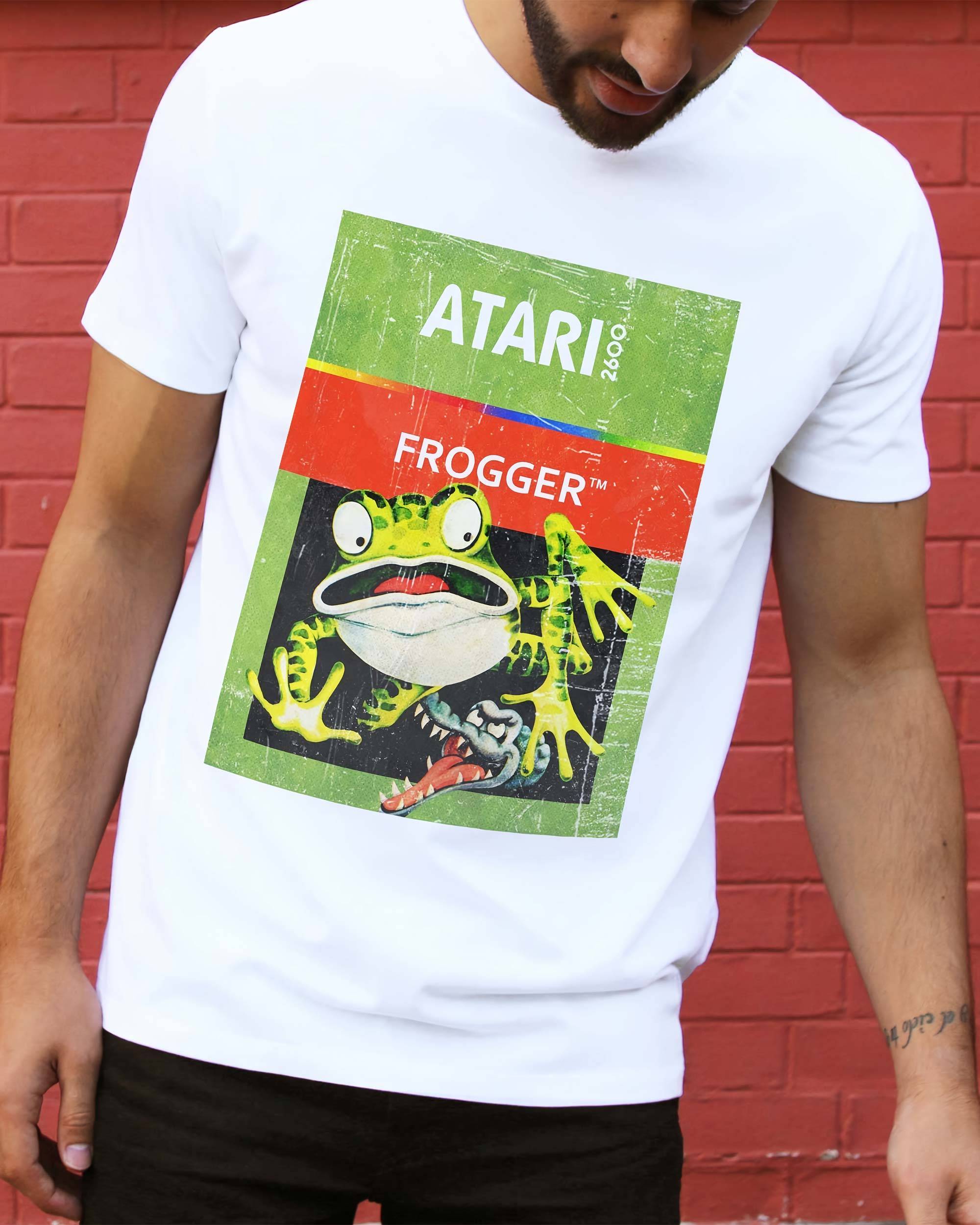 T-shirt Frogger de couleur Blanc