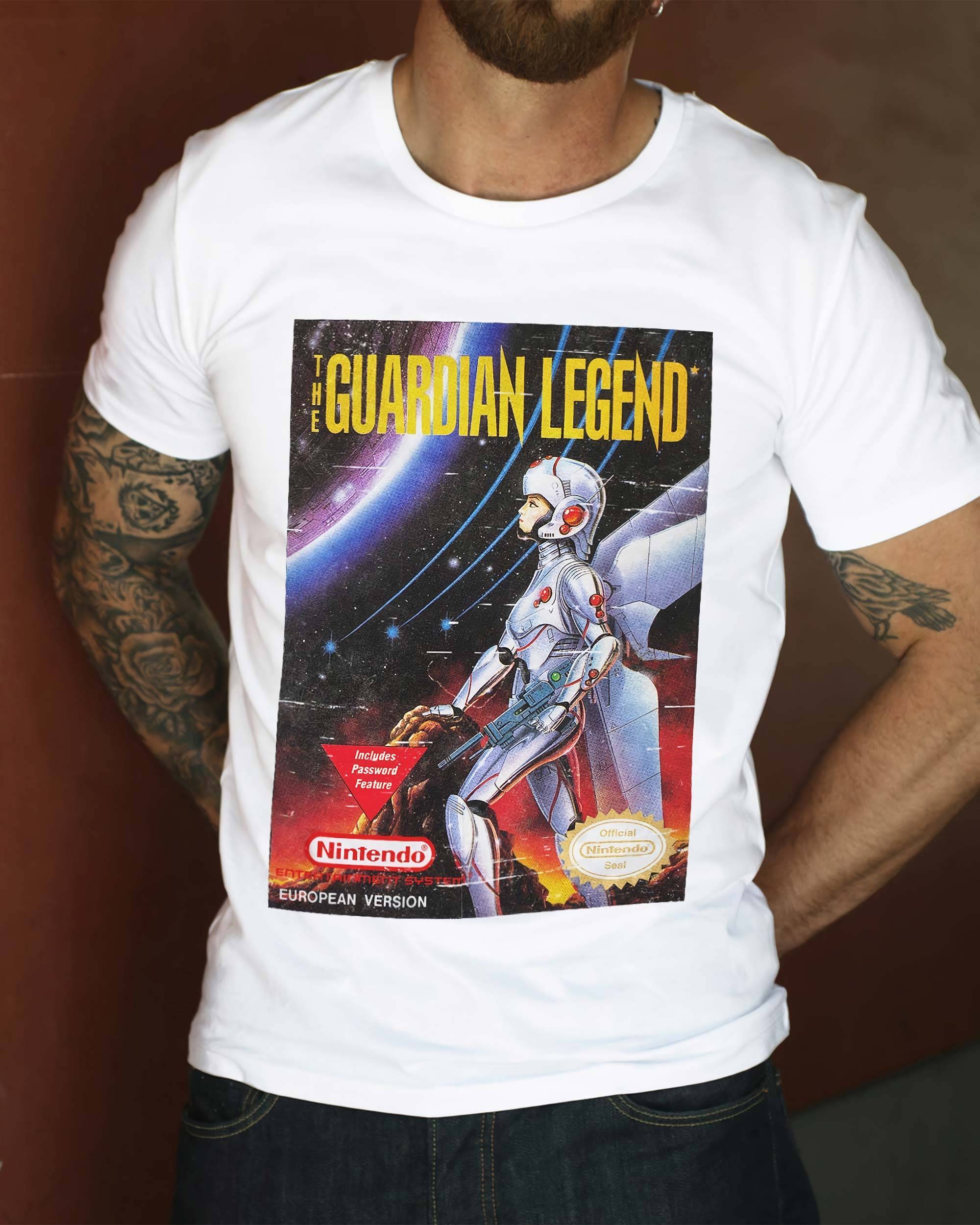 T-shirt The Guardian Legend de couleur Blanc