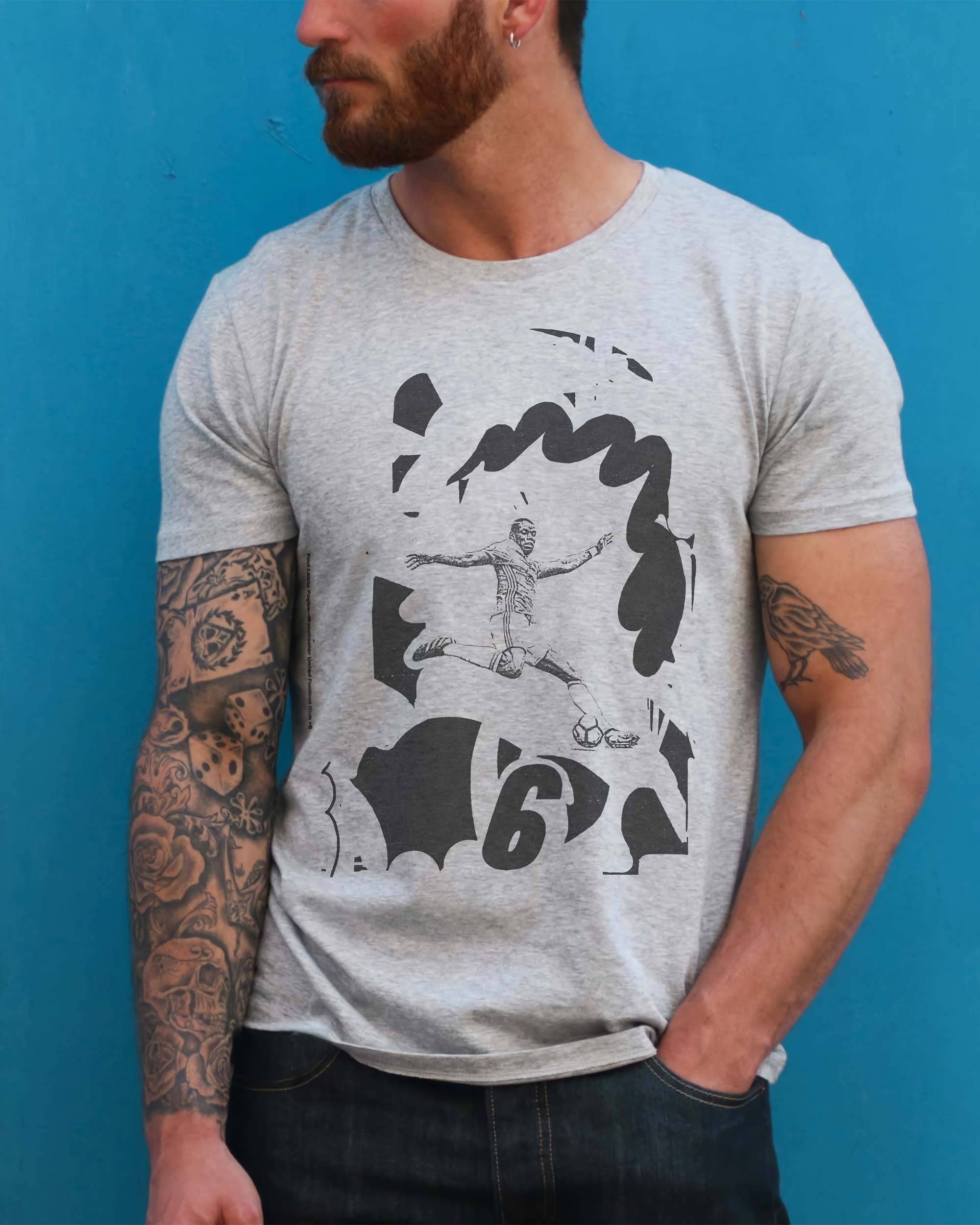 T-shirt Pogba n°6 de couleur Blanc par Sucker For Soccer