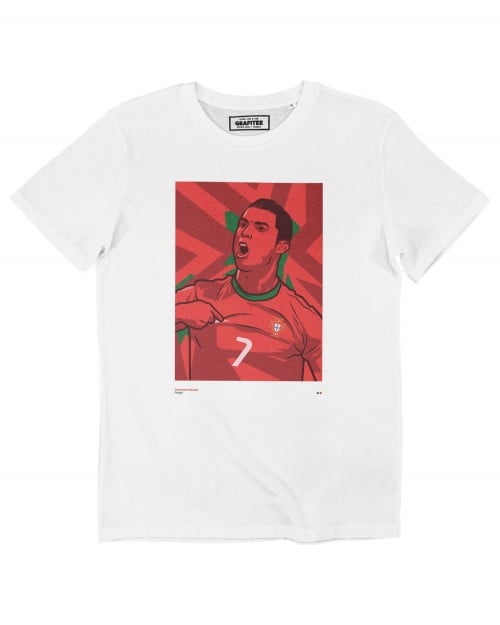 T-shirt Ronaldo Portugal Grafitee