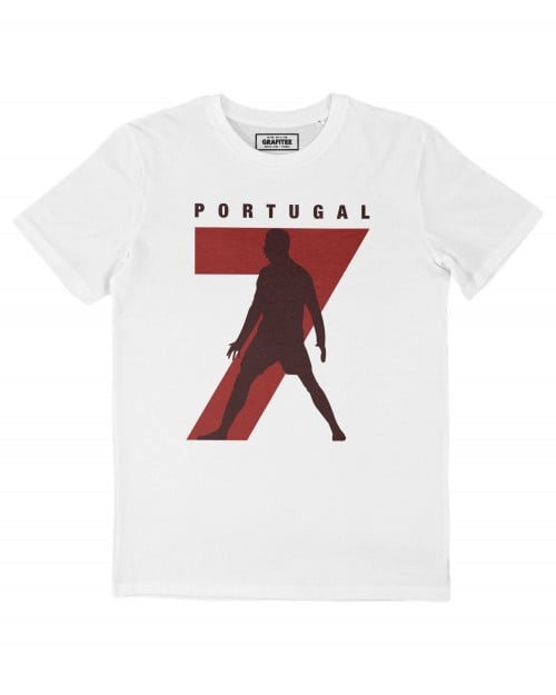 T-shirt Ronaldo Numéro 7 Grafitee