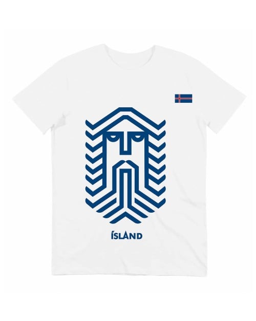 T-shirt Islande Football Grafitee