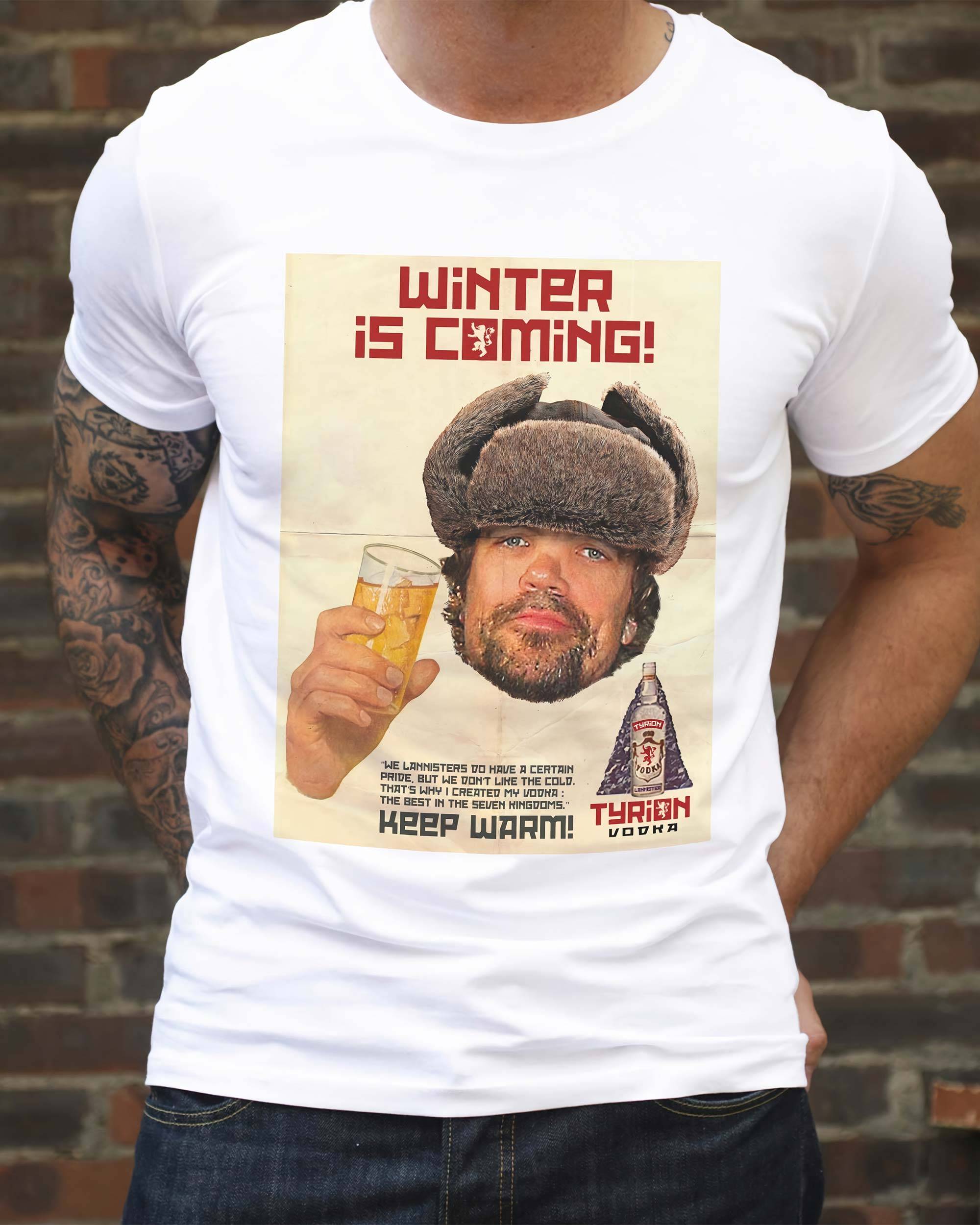 Sweat à Capuche Femme 'Winter Is Coming' - 100% Coton Peigné - Taille S à XL - Impression Haute Qualité