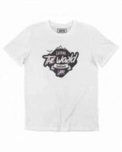 T-shirt Leave The World Grafitee