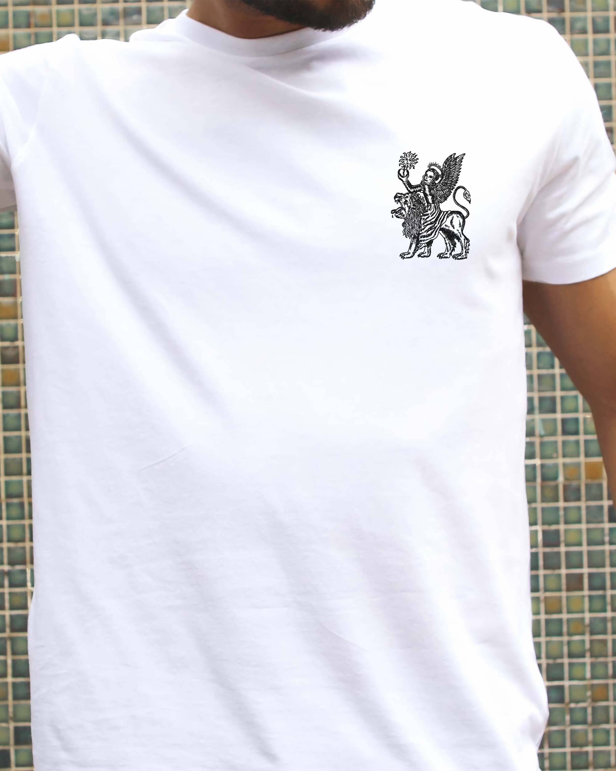 T-shirt Ange Gardien de couleur Blanc par Daydreamer