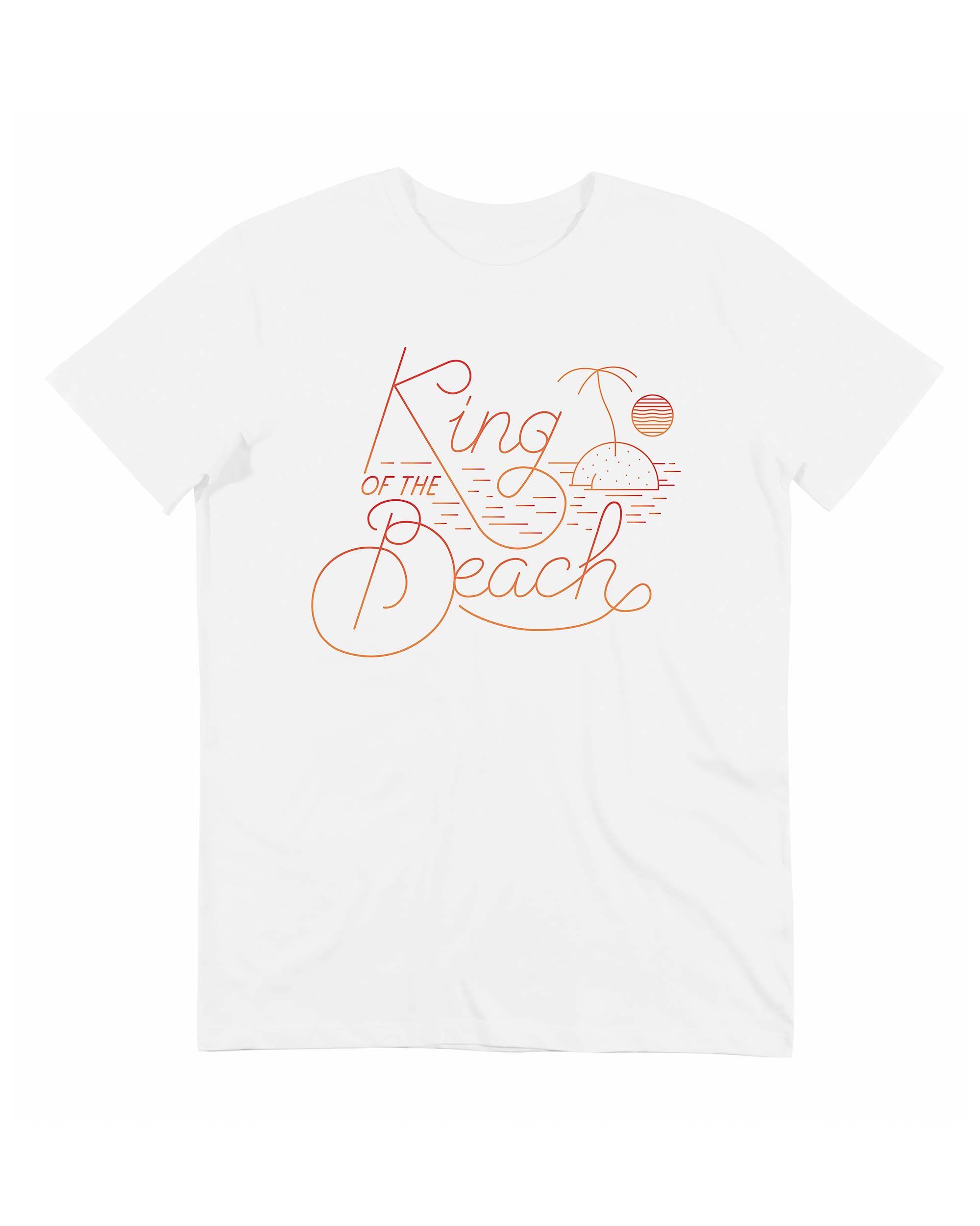 T-shirt King Of The Beach Grafitee