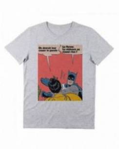 T-shirt Batman Violence Grafitee