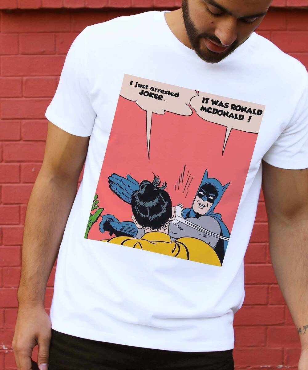 T-shirt Joker Arrested Grafitee