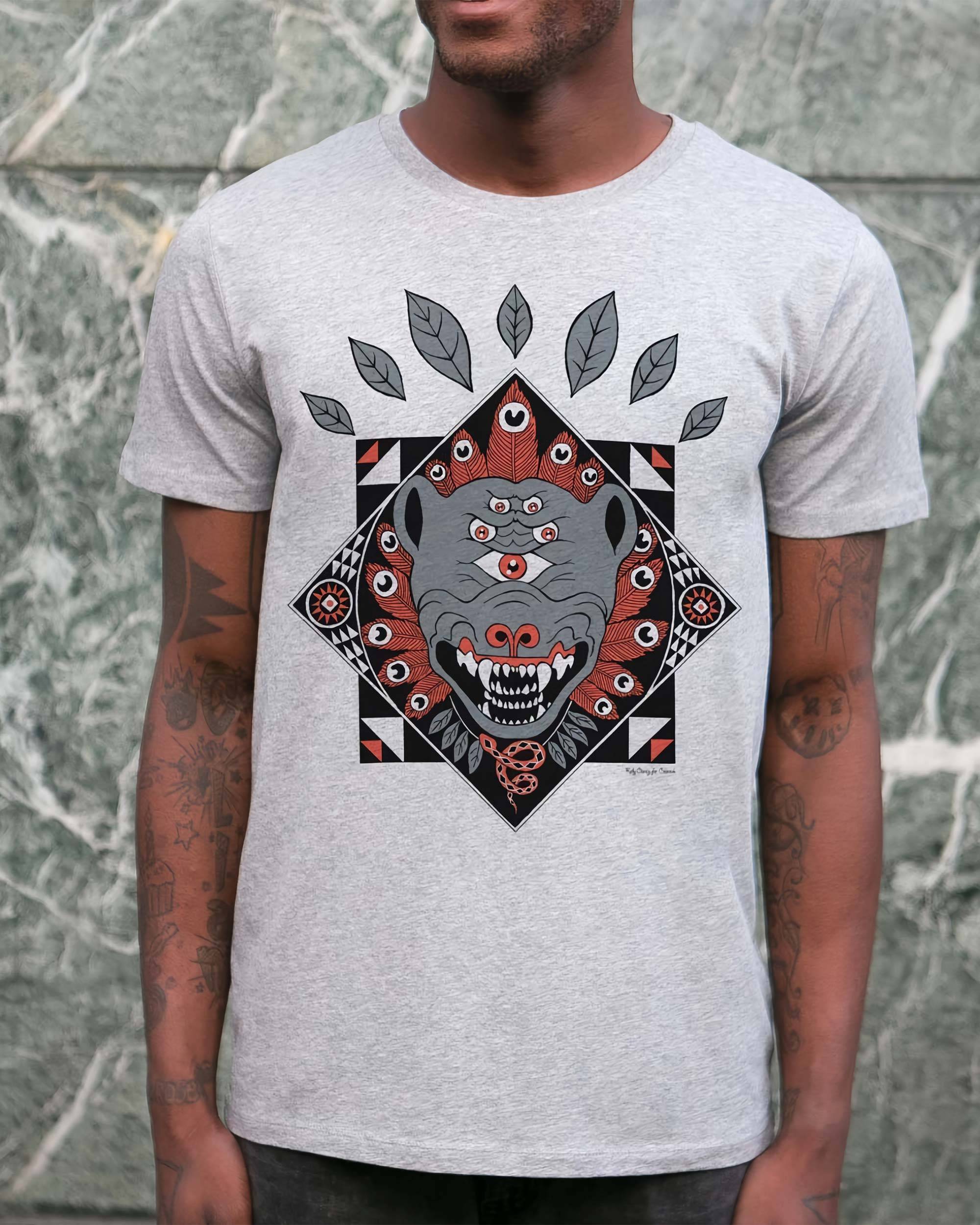 T-shirt Ayawaska de couleur Blanc par Coontak