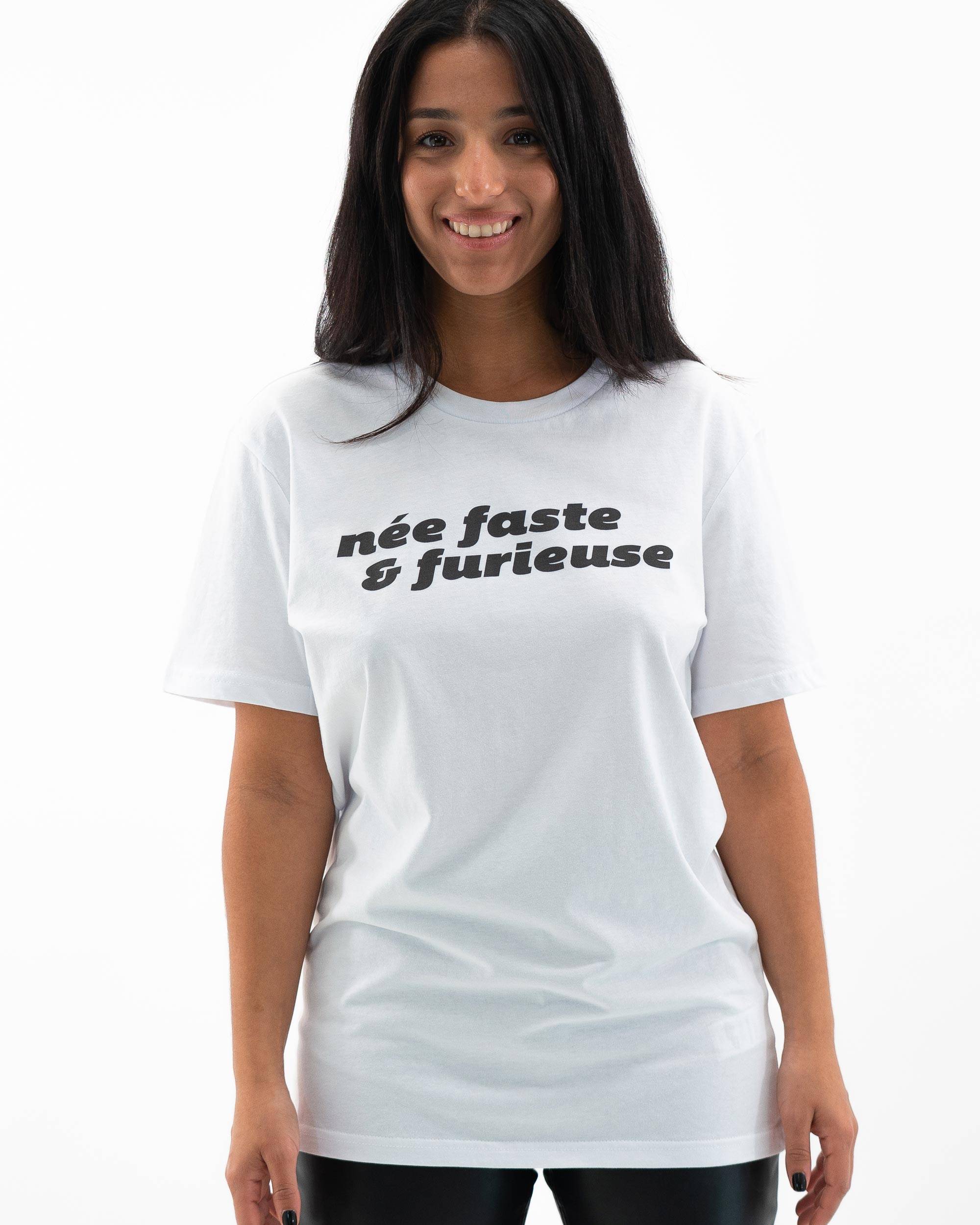 T-shirt Femme avec un Née Faste & Furieuse Grafitee