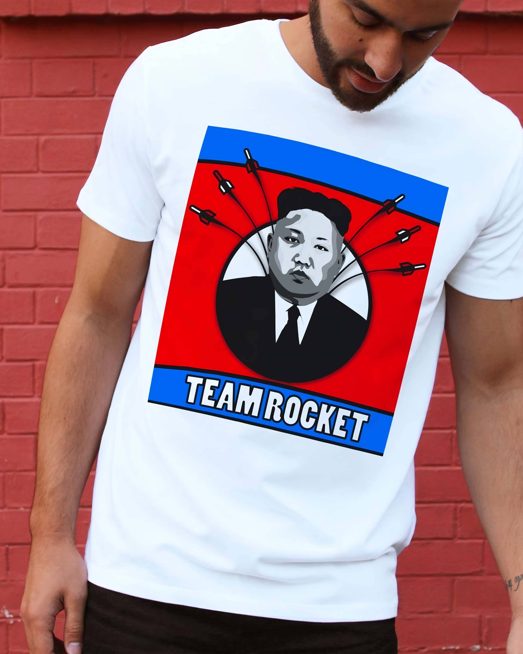 T-shirt Team Rocket de couleur Blanc