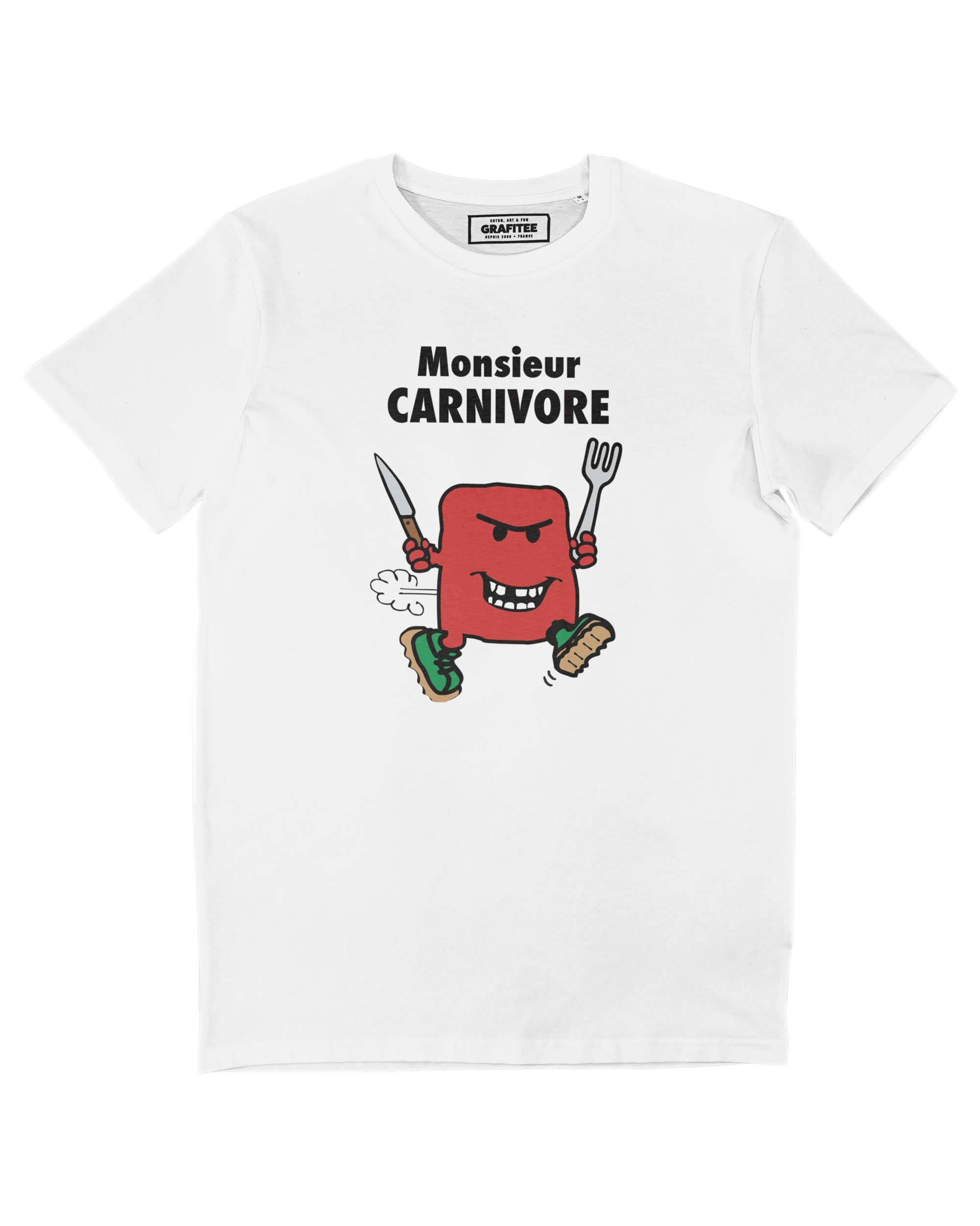 T-shirt Monsieur Carnivore Grafitee
