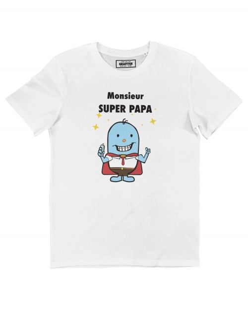 T-shirt Monsieur Super Papa Grafitee