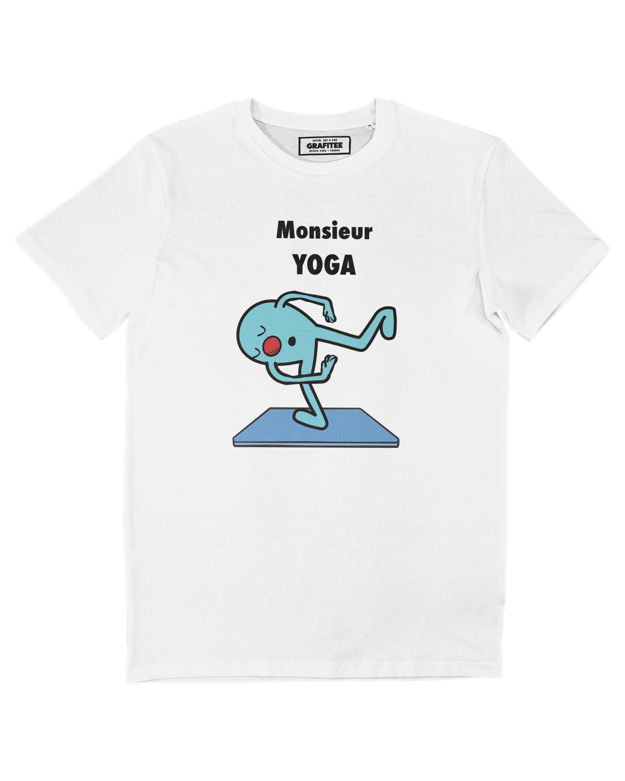 T-shirt Monsieur Yoga Grafitee