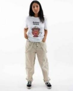 T-shirt Femme avec un Madame Patate Grafitee