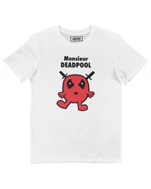 T-shirt Monsieur Deadpool Grafitee