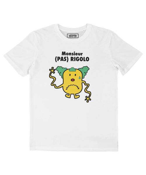 T-shirt Monsieur Pas Rigolo Grafitee