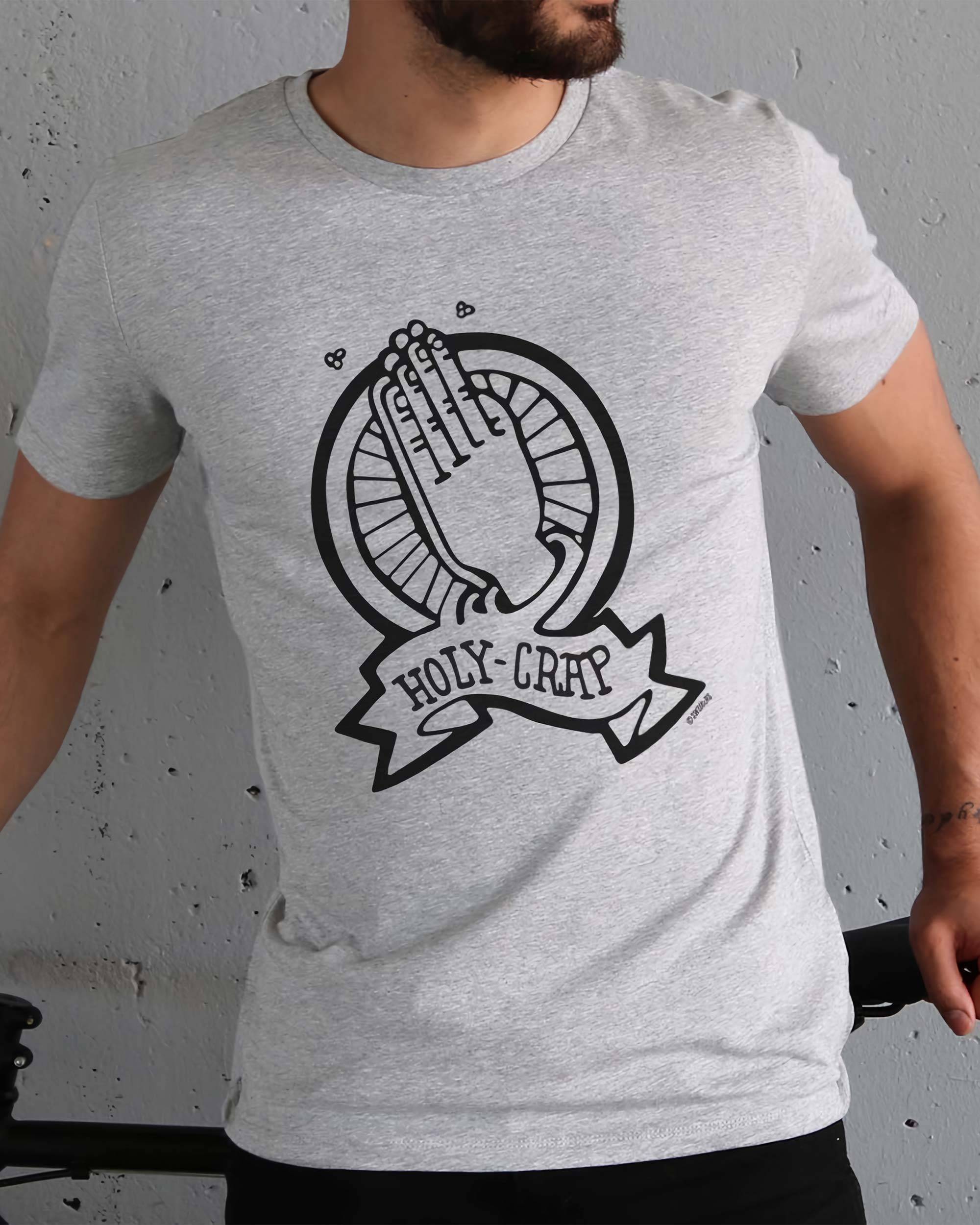 T-shirt Holy Crap de couleur Blanc par Sweet-As