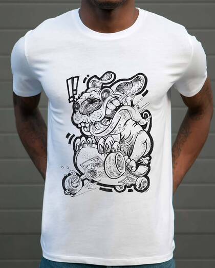 T-shirt Roue Libre Grafitee