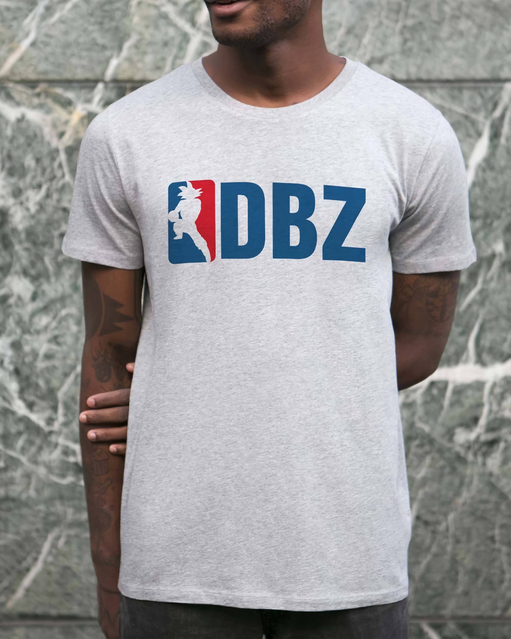 T-shirt DBZ NBA de couleur Blanc