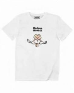 T-shirt Femme avec un Madame Monroe Grafitee