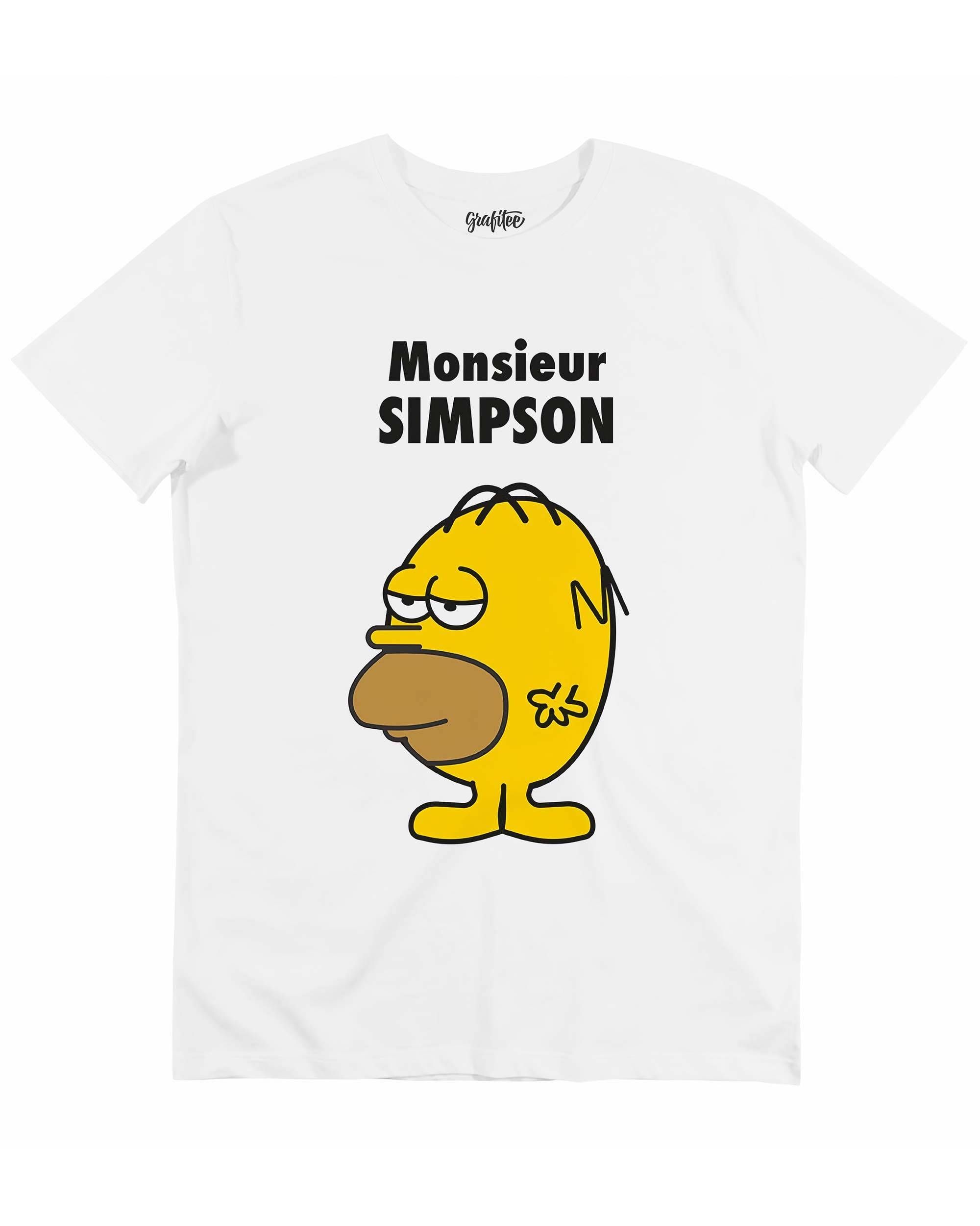 T-shirt Monsieur Simpson Grafitee