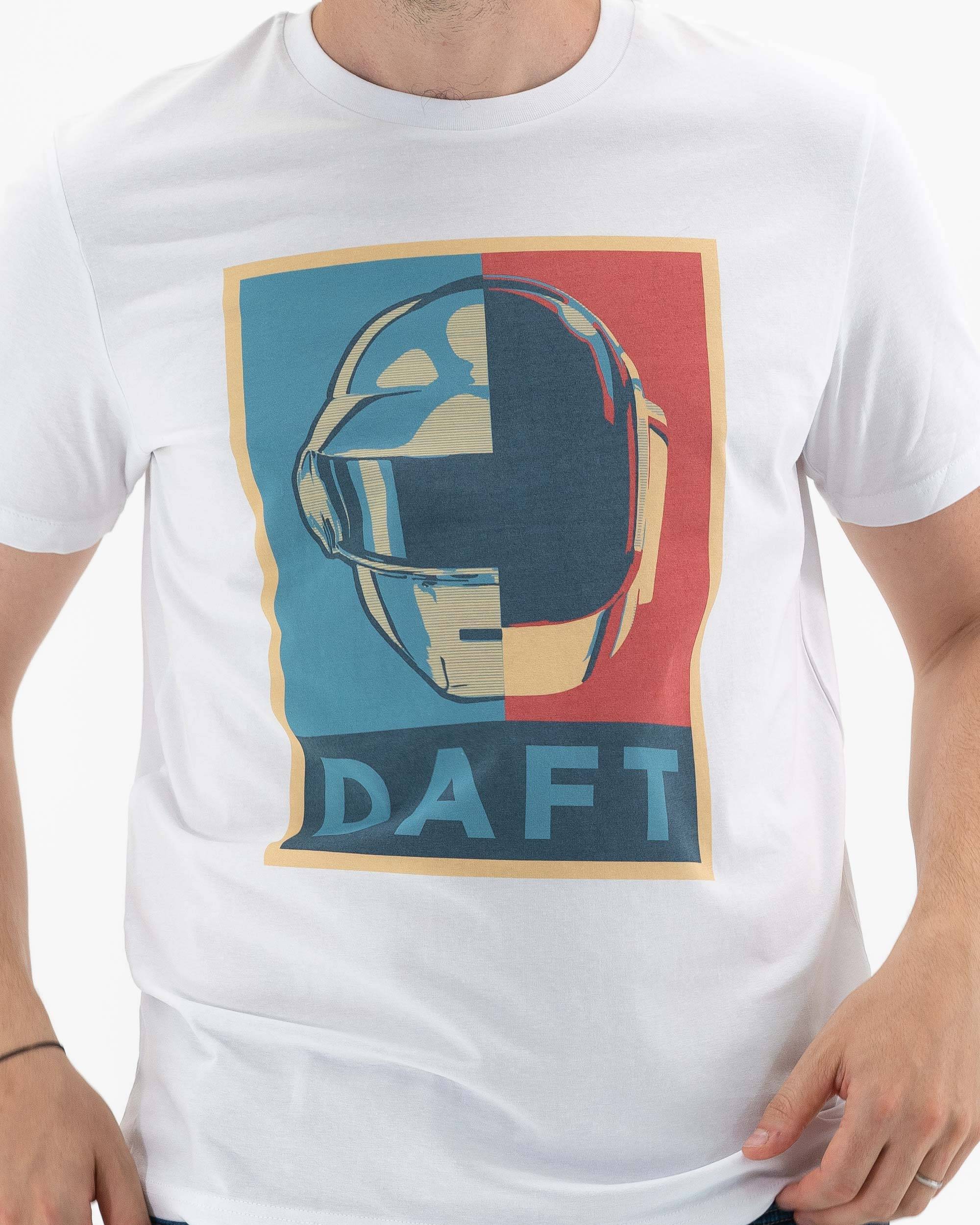 T-shirt Daft Hope de couleur Blanc