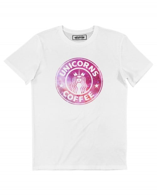 T-shirt Unicorns Coffee Grafitee