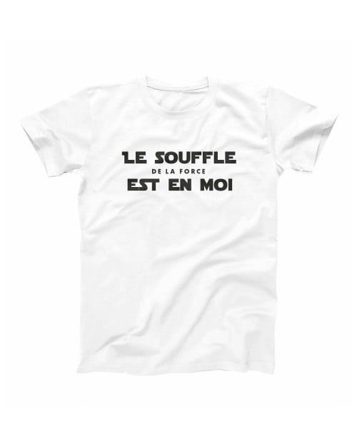 T-shirt Le Souffle de la Force Grafitee