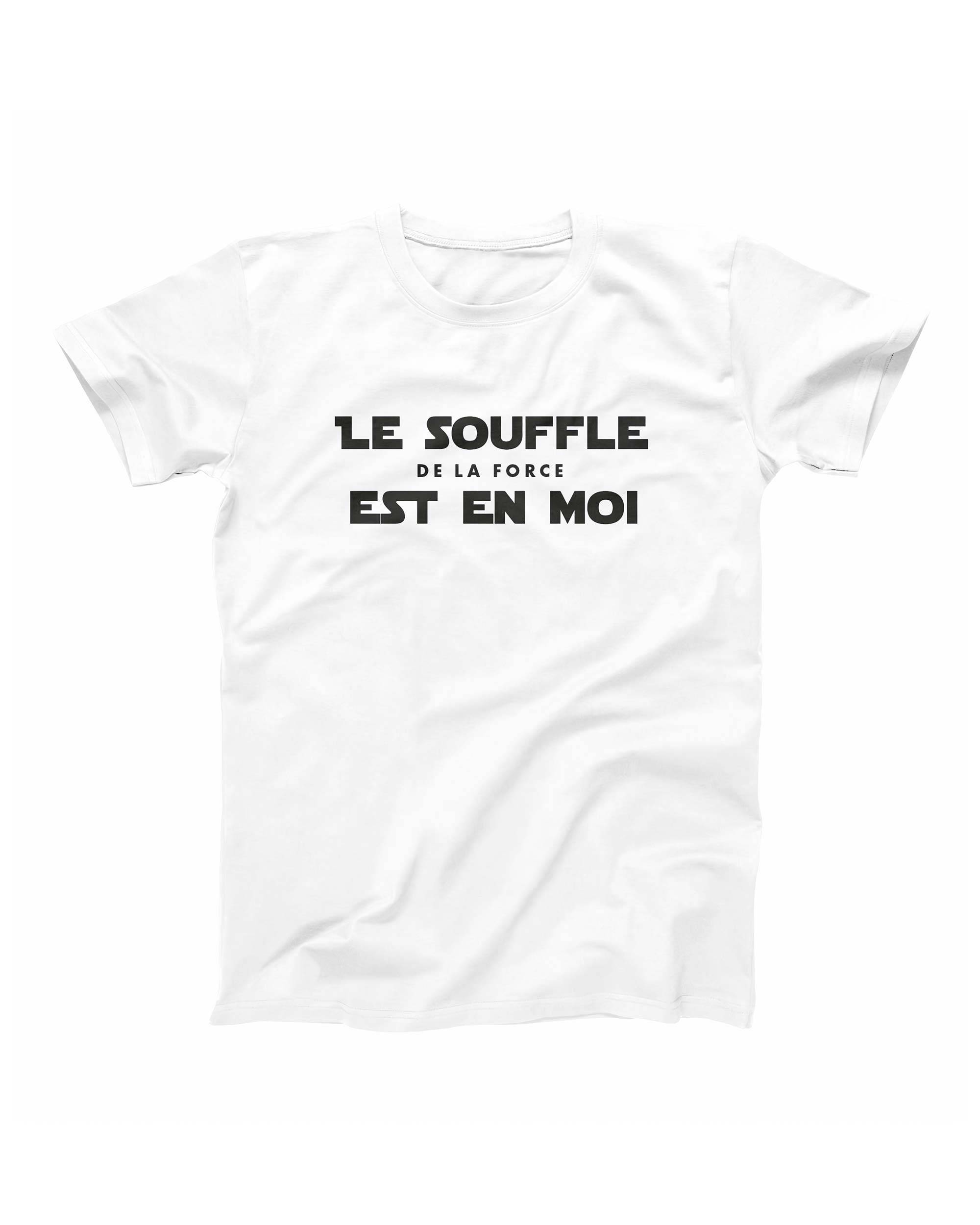 T-shirt Le Souffle de la Force Grafitee