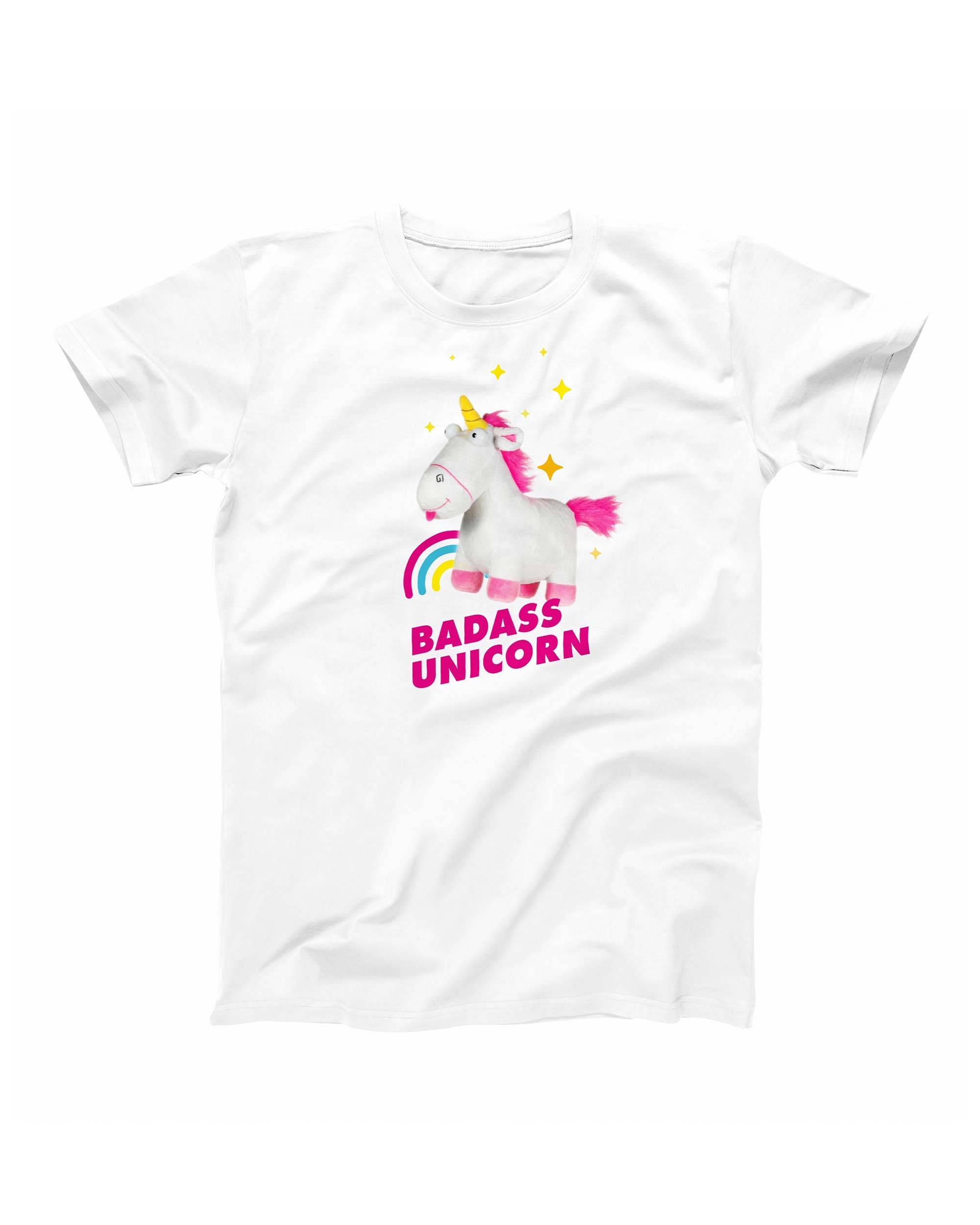 T-shirt Badass Unicorn Grafitee