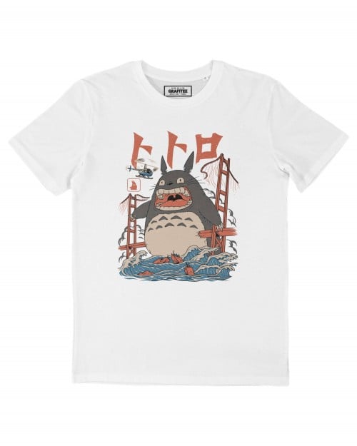 T-shirt Totoro attaque Grafitee