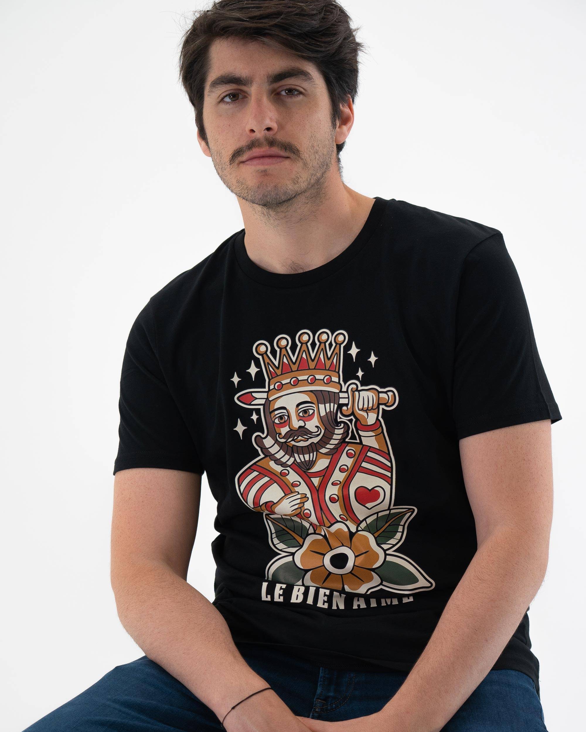 T-shirt Le bien aimé de couleur Blanc