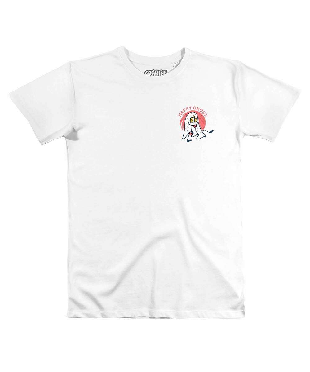 T-shirt Happy ghost Grafitee