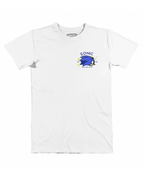 T-shirt Sonic fast and agile Grafitee