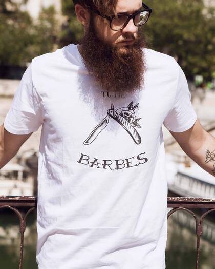 T-shirt Shavette Grafitee