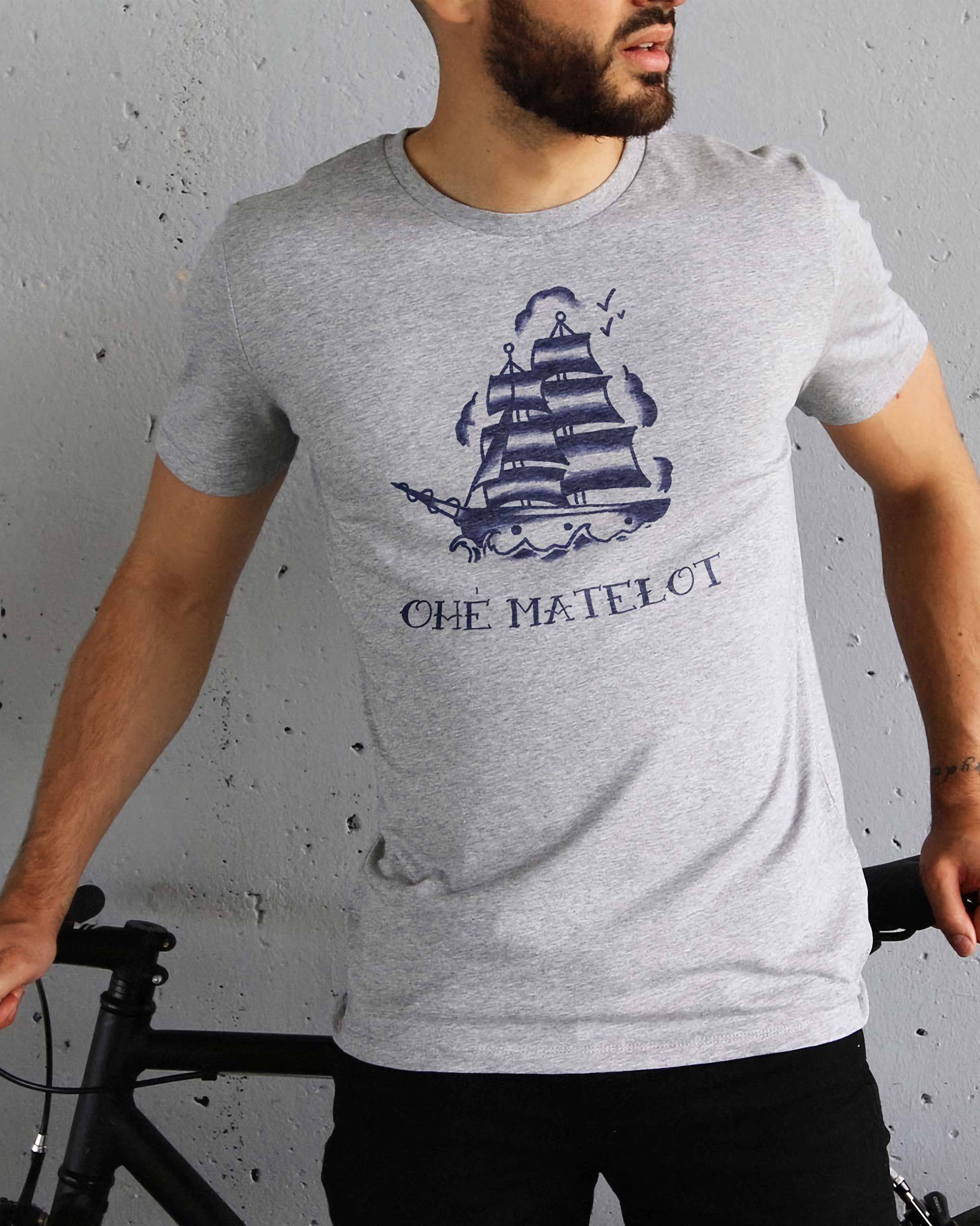 T-shirt Matelot de couleur Blanc par Pierre Nkwane