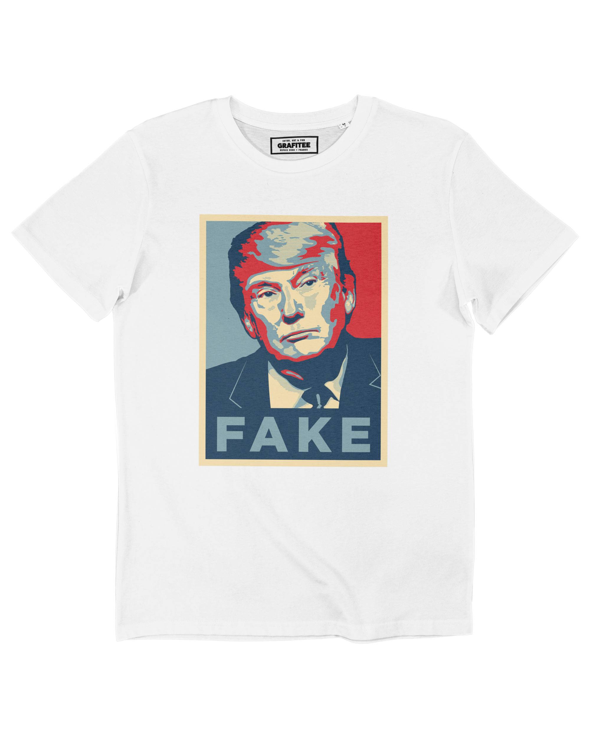 T-shirt Trump Fake Grafitee
