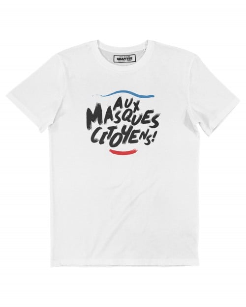 T-shirt Aux masques citoyens Grafitee
